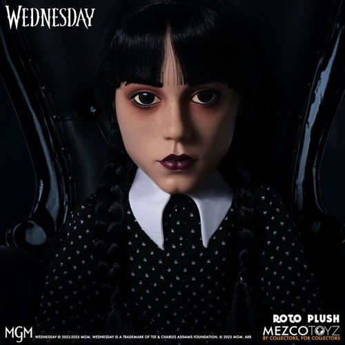 M.D.S. Figures - Wednesday (TV Series 2022) - 18" Wednesday Roto Plush