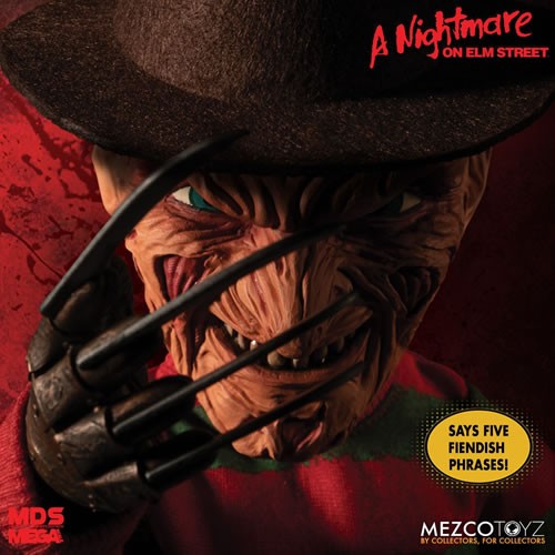 M.D.S. Figures - NOES - 15" Mega Scale Talking Freddy Krueger Doll