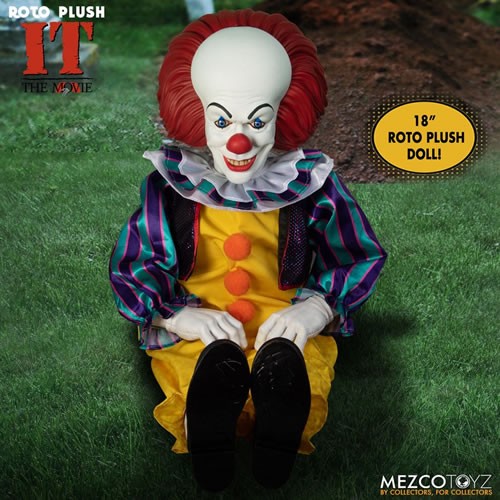 M.D.S. Figures - IT (1990 Miniseries) - 18" Pennywise Roto Plush Doll