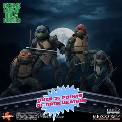 One:12 Collective Figures - TMNT - 1990 Movie Boxed Set