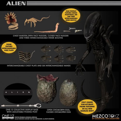 One:12 Collective Figures - Alien - Xenomorph