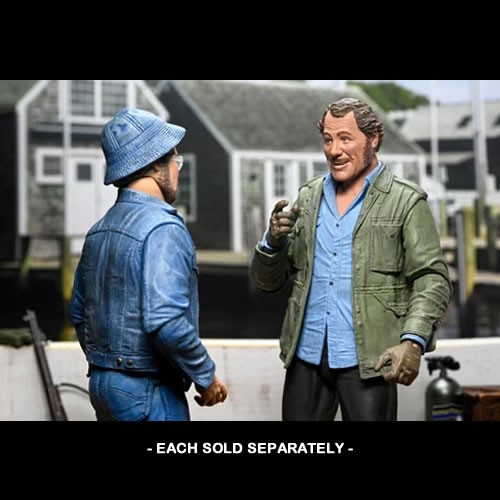 Jaws 7" Scale Figures - 50th Anniversary - Ultimate Sam Quint