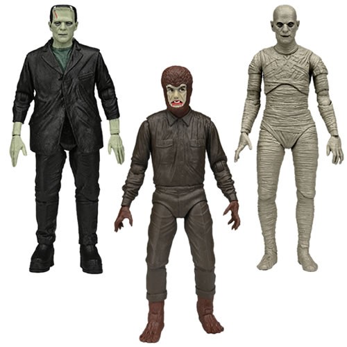 Universal Monsters 7" Scale Figures - Retro Glow In The Dark Assortment