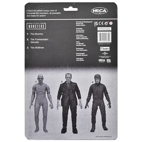 Universal Monsters 7" Scale Figures - Retro Glow In The Dark Assortment