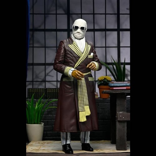 Universal Monsters 7" Scale Figures - The Invisible Man - Ult. Invisible Man "Kemp House" (Color)