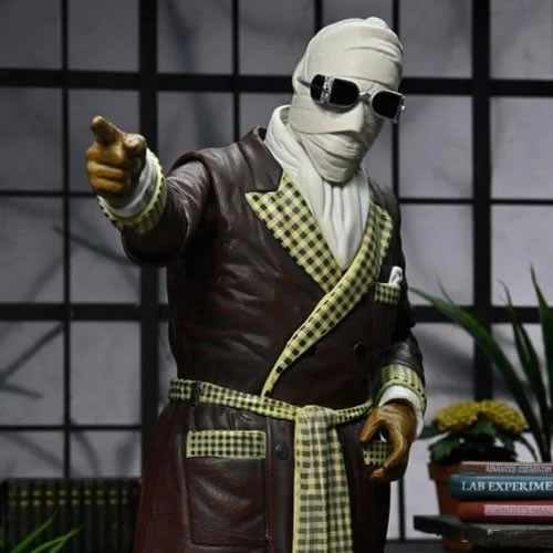 Universal Monsters 7" Scale Figures - The Invisible Man - Ult. Invisible Man "Kemp House" (Color)