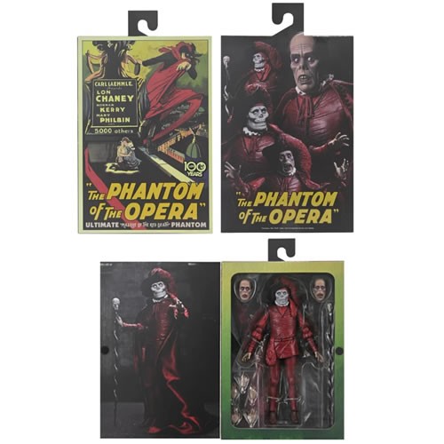 Phantom Of The Opera (1925 Movie) 7” Scale Figures - Phantom Of The Opera (Masque Of The Red Death)
