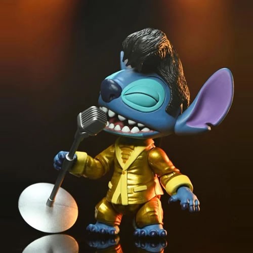Lilo & Stitch 7" Scale Figures - Ultimate Gold Suit Elvis Stitch