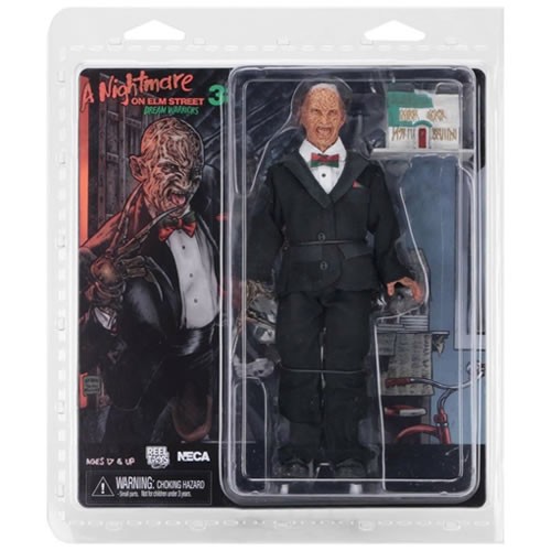 Retro Clothed Action Figures - NOES: 3 Dream Warriors - 8" Tuxedo Freddy