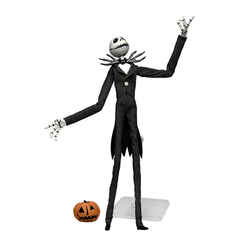 NBX Figures - Articulated Jack Skellington w/ Pumpkin Figure