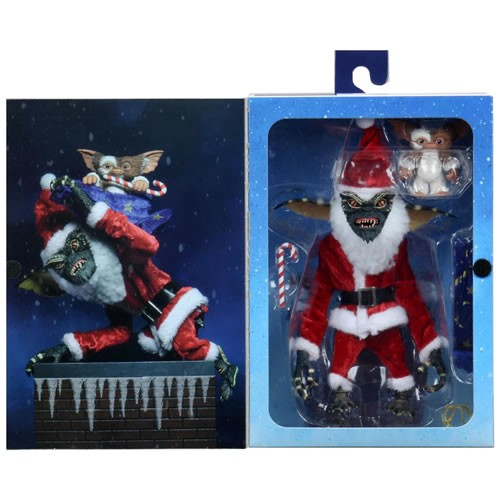 Gremlins 7" Scale Figures - Ultimate Santa Stripe And Gizmo