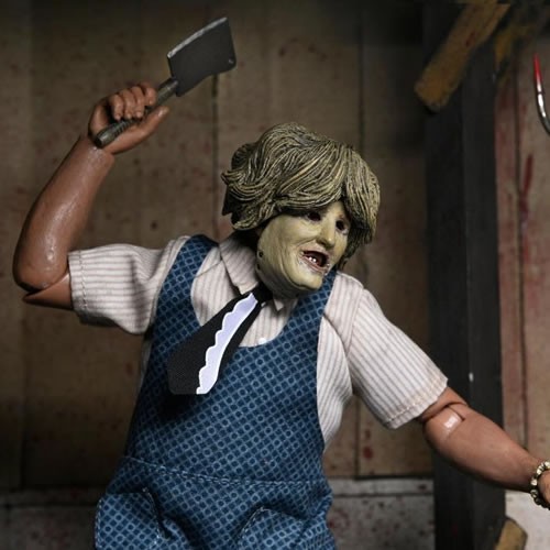 Retro Clothed Action Figures - The Texas Chainsaw Massacre - 8" Leatherface (Old Lady) Window Box