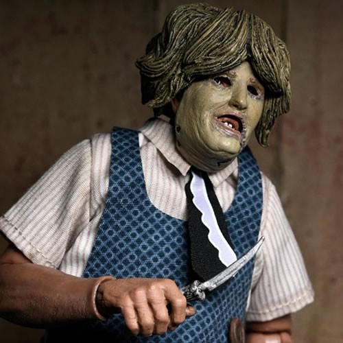 Retro Clothed Action Figures - The Texas Chainsaw Massacre - 8" Leatherface (Old Lady) Window Box