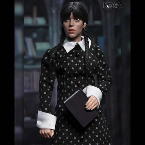 Retro Clothed Action Figures - Wednesday (TV Series 2022) - 8" Wednesday (Classic Dress)