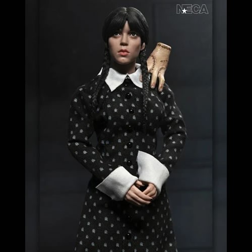 Retro Clothed Action Figures - Wednesday (TV Series 2022) - 8" Wednesday (Classic Dress)