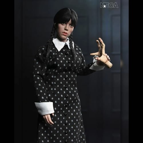 Retro Clothed Action Figures - Wednesday (TV Series 2022) - 8" Wednesday (Classic Dress)