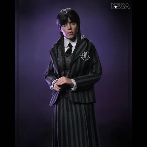 Retro Clothed Action Figures - Wednesday (TV Series 2022) - 8" Wednesday & Enid (Nevermore) 2-Pack