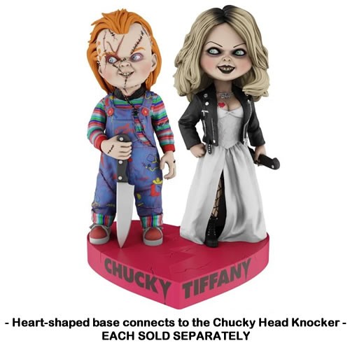 Head Knockers Figures - Bride Of Chucky - Tiffany (Heart Connect Base)
