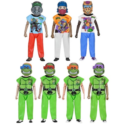 Ben Cooper 6" Scale Figures - TMNT x Ben Cooper - Retro Clothed Costume Assortment