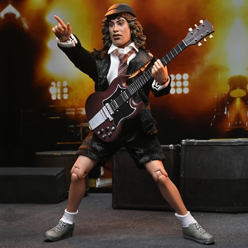 Retro Clothed Action Figures - AC/DC - 8" Angus Young (Highway To Hell)