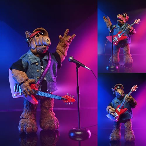 ALF 7" Scale Figures - Ultimate Born To Rock Alf