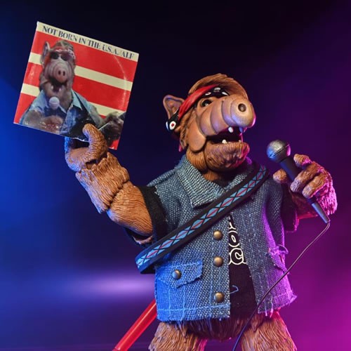 ALF 7" Scale Figures - Ultimate Born To Rock Alf