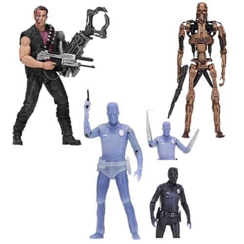 Terminator 7" Figures - T2 Kenner Tribute Assortment