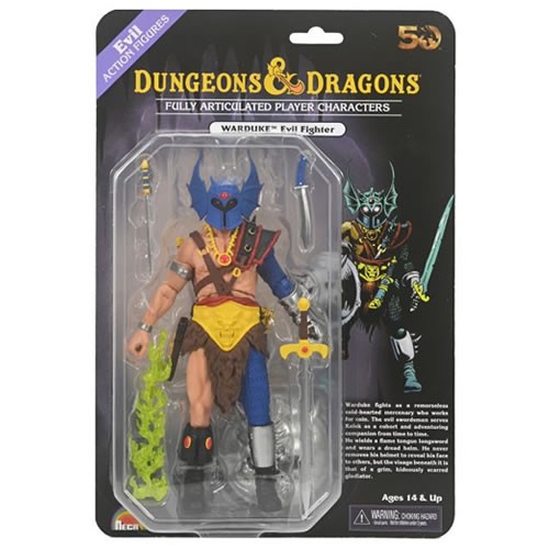 Dungeons & Dragons 7" Scale Figures - 50th Anniversary - Warduke (Blister Card)