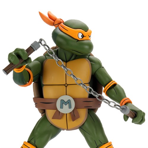 TMNT 1/4th Scale Figures - Michelangelo (Cartoon Version)