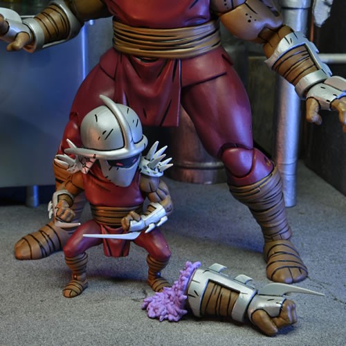TMNT 7" Scale Figures - Mirage Comics - Ultimate Shredder Clone & Mini Shredder (Deluxe)