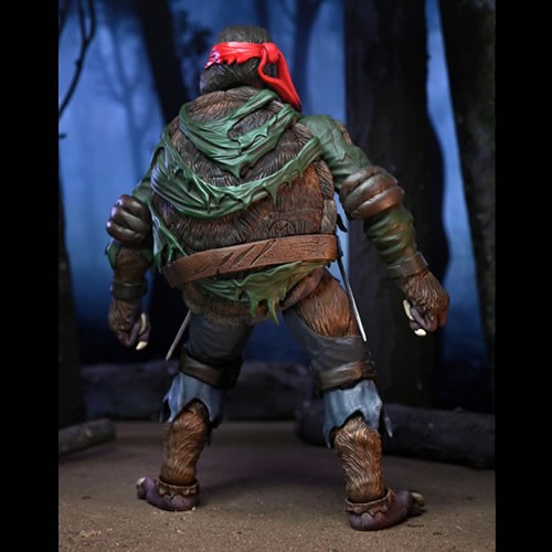 TMNT 7" Scale Figures - TMNT x Universal Monsters - Ultimate Raphael As The Wolfman