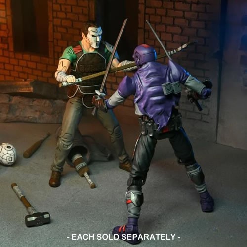 TMNT 7" Scale Figures - IDW Comics - The Last Ronin - Ultimate Casey Jones