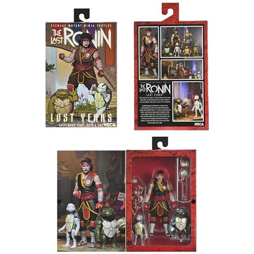 TMNT 7" Scale Figures - IDW Comics - The Last Ronin (The Lost Years) - Casey Marie, Baby Odyn & Uno
