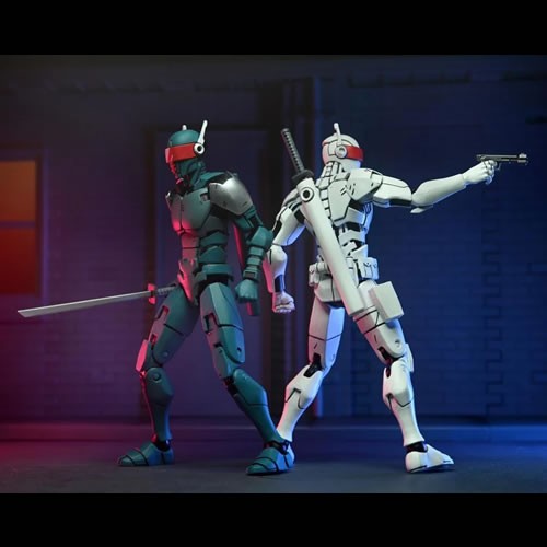 TMNT 7" Scale Figures - IDW Comics - The Last Ronin - Synja Robots 2-Pack