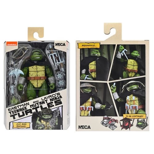 TMNT 7" Scale Figures - Mirage Comics - Old Man Raphael (Puma Blues)