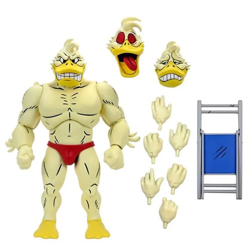 TMNT 7" Scale Figures - Archie Comics - Stump Wrestling Ace Duck