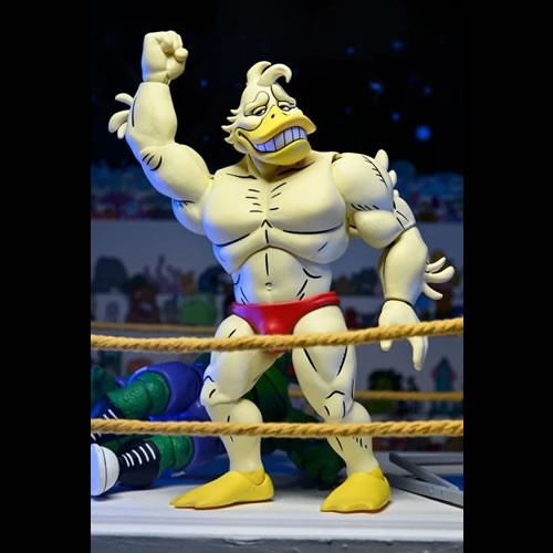 TMNT 7" Scale Figures - Archie Comics - Stump Wrestling Ace Duck