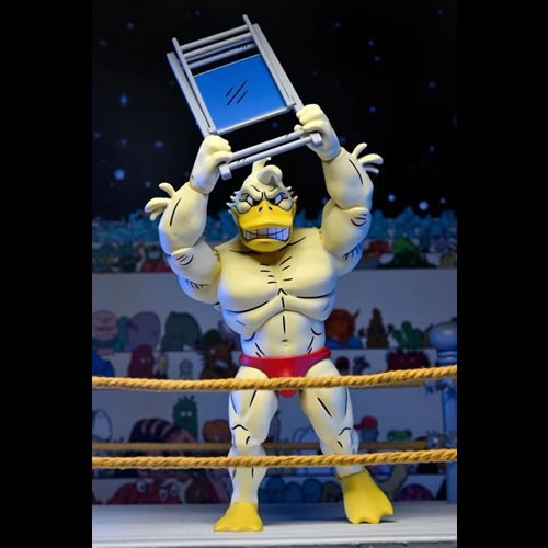 TMNT 7" Scale Figures - Archie Comics - Stump Wrestling Ace Duck