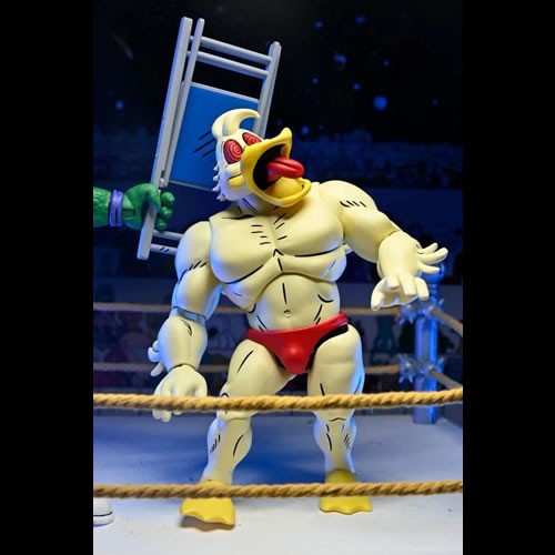 TMNT 7" Scale Figures - Archie Comics - Stump Wrestling Ace Duck