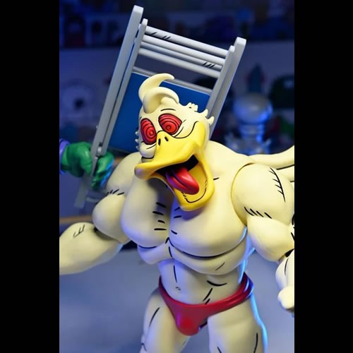 TMNT 7" Scale Figures - Archie Comics - Stump Wrestling Ace Duck