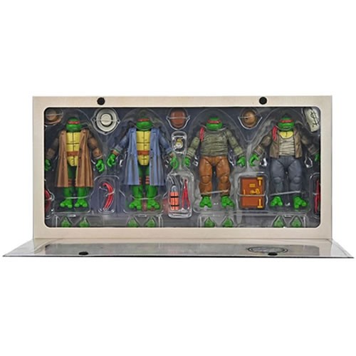 TMNT 7" Scale Figures - Mirage Comics - Gangster Turtles 4-Pack