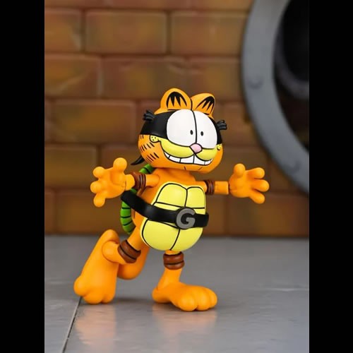 TMNT 7" Scale Figures - Archie Comics x Garfield - Ultimate Garfello w/ Odie