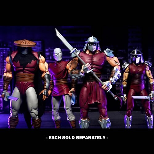 TMNT 7" Scale Figures - Mirage Comics - Worms Of Madness Shredder 2-Pack