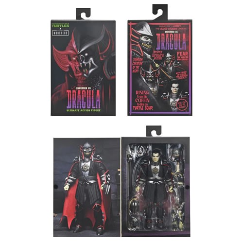 TMNT 7" Scale Figures - TMNT x Universal Monsters - Shredder As Dracula (Classic Colors)