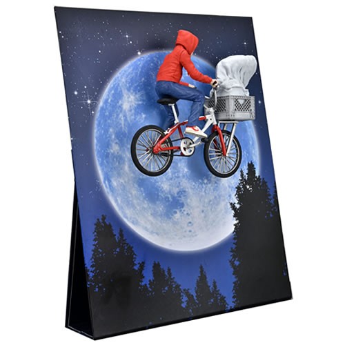E.T. 40th Anniversary 7" Scale Figures - Elliott & E.T. On Bicycle