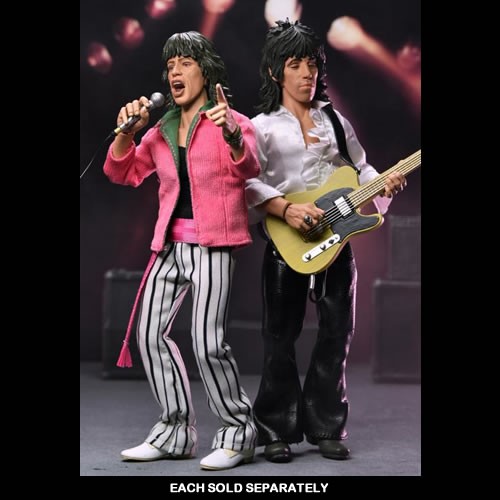 Retro Clothed Action Figures - The Rolling Stones - 8" Mick Jagger (1975)