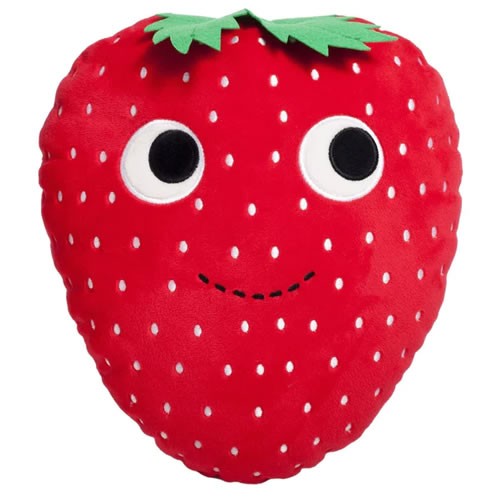 Yummy World Plush - 10" Sassy Strawberry Medium Plush