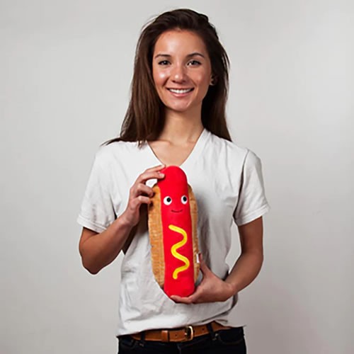 Yummy World Plush - 10" Frankie Hotdog Medium Plush