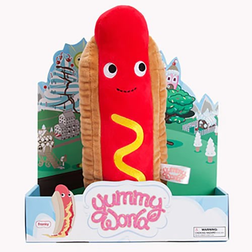 Yummy World Plush - 10" Frankie Hotdog Medium Plush