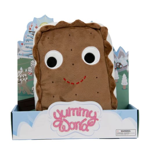 Yummy World Plush - 10" Sandy Ice Cream Sandwich Medium Plush
